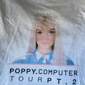 Poppy Computer Tour Merch long Sleeve T-shirt